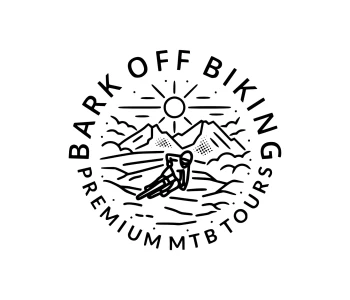 Bark off biking logo